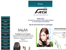 Tablet Screenshot of geschenke-fach.de